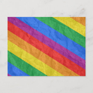 Postal GGLBT Pride Stripes 2