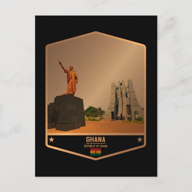 Postal Ghana (Anverso)