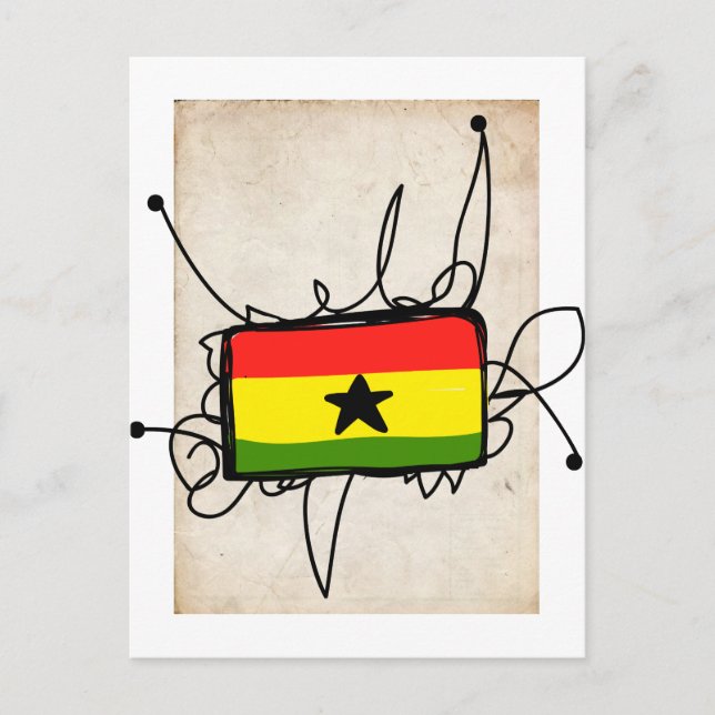 Postal Ghana (Anverso)