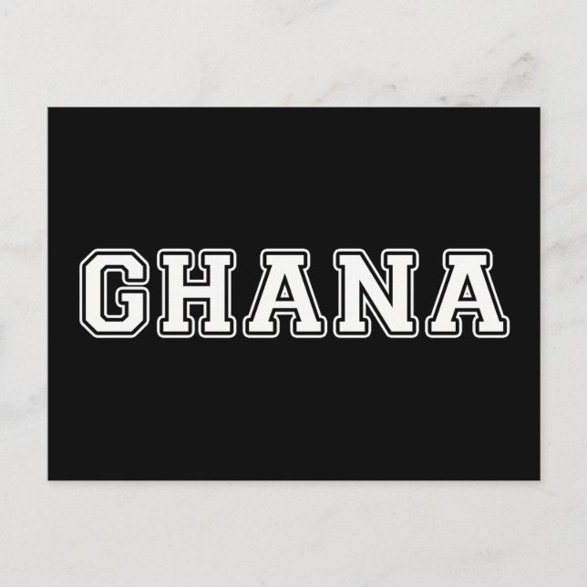 Postal Ghana (Anverso)