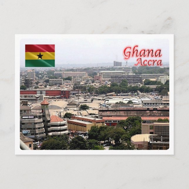Postal Ghana - Accra Norte - (Anverso)