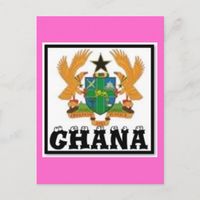 Postal Ghana (África) (Anverso)