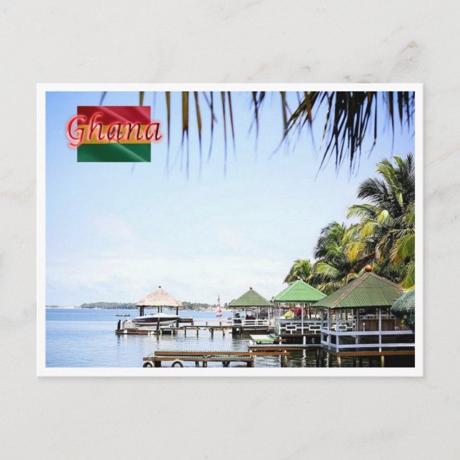 Postal Ghana - Costa de Ghana - (Anverso)