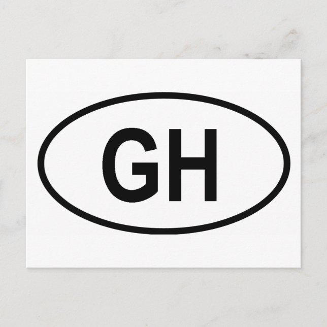 Postal Ghana "GH" (Anverso)
