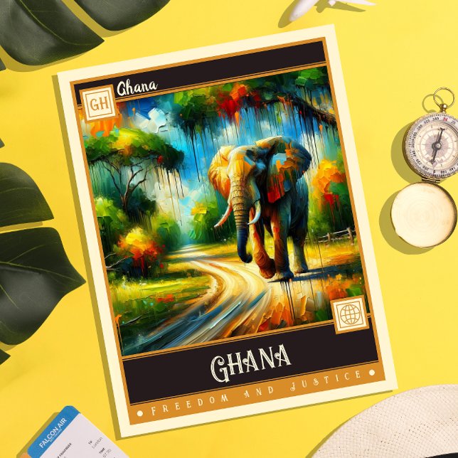 Postal Ghana | Pintura de época (Subido por el creador)