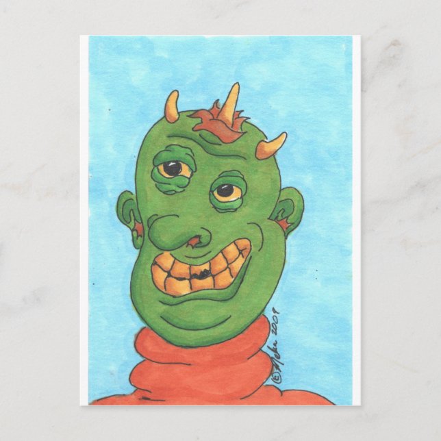 Postal Ghasted Ghoul (Anverso)