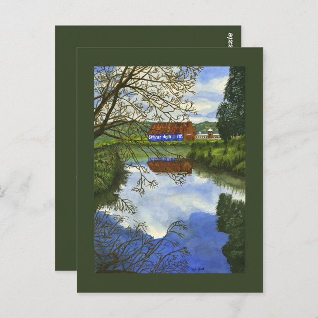 Postal Ghirardelli Barn - Mini Impresiones colectivas (Anverso / Reverso)