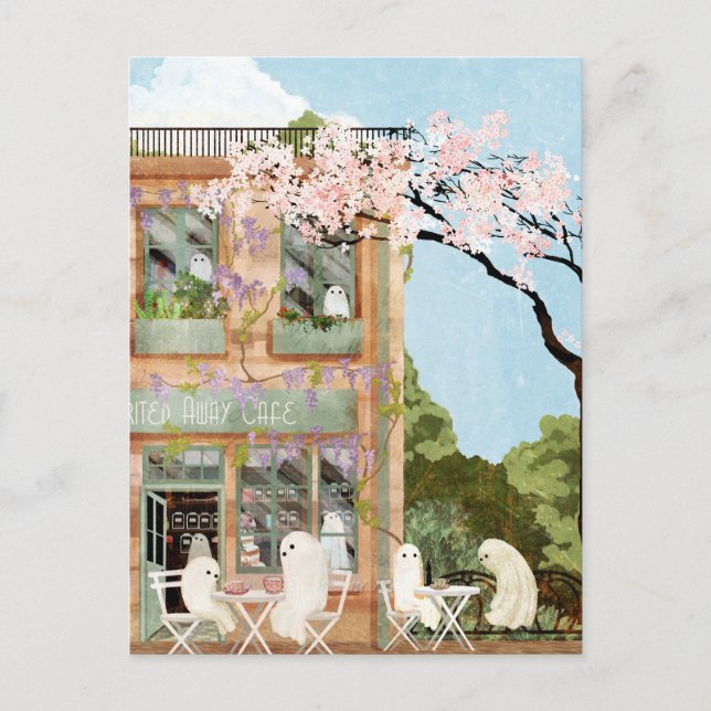 Postal Ghost Cafe (Anverso)