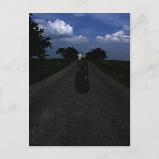 Postal Ghost de autopista (Anverso)