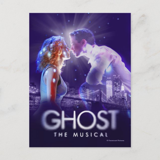Postal GHOST - El logotipo musical (Anverso)