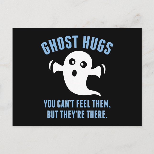 Postal Ghost Hugs (Anverso)