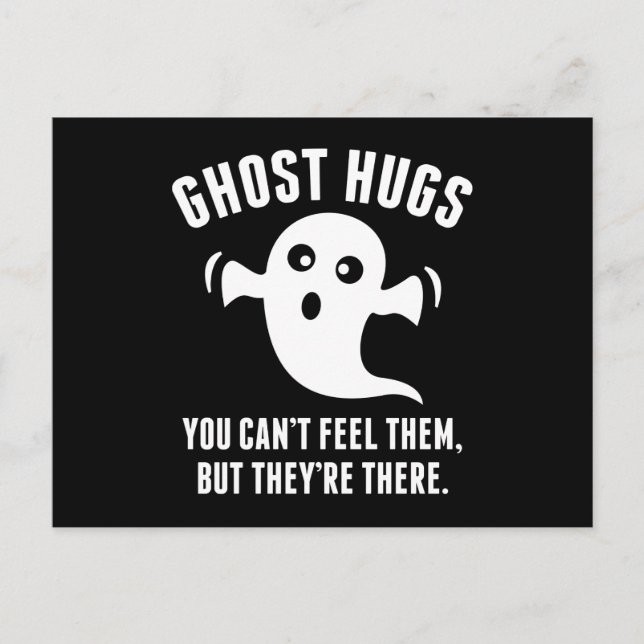 Postal Ghost Hugs (Anverso)