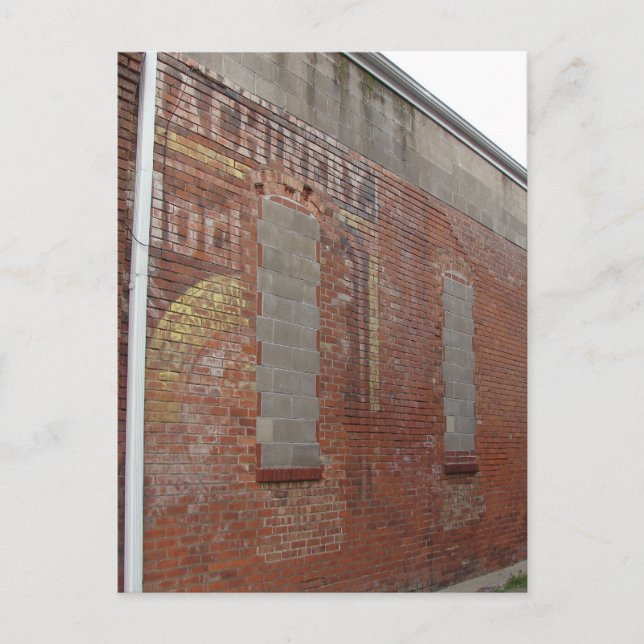 Postal Ghost Rótulo Washington, Iowa (Anverso)