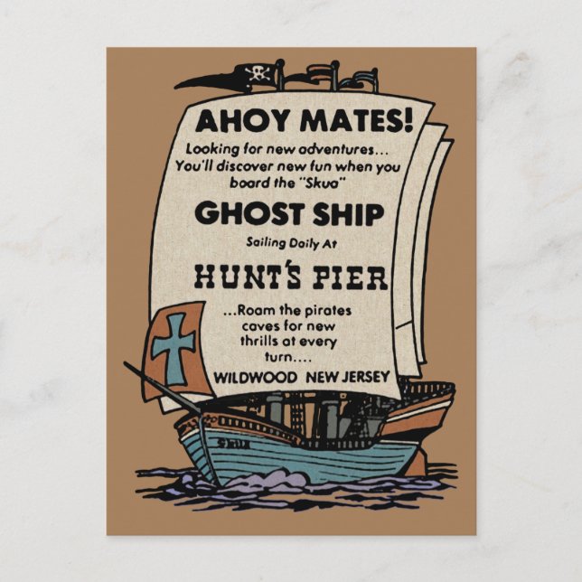 Postal Ghost Ship SKUA Wildwood (Anverso)