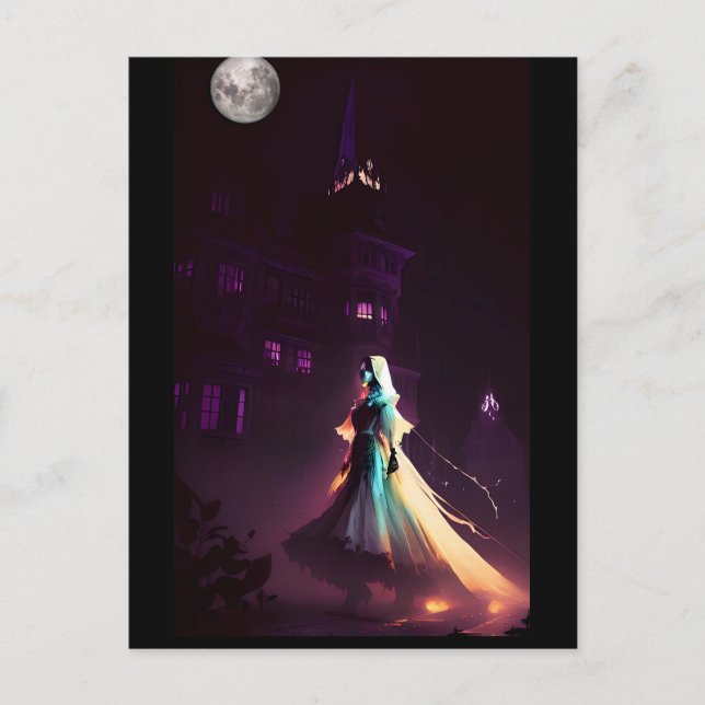 Postal Ghostly Vision (Anverso)