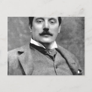 Postal Giacomo Puccini