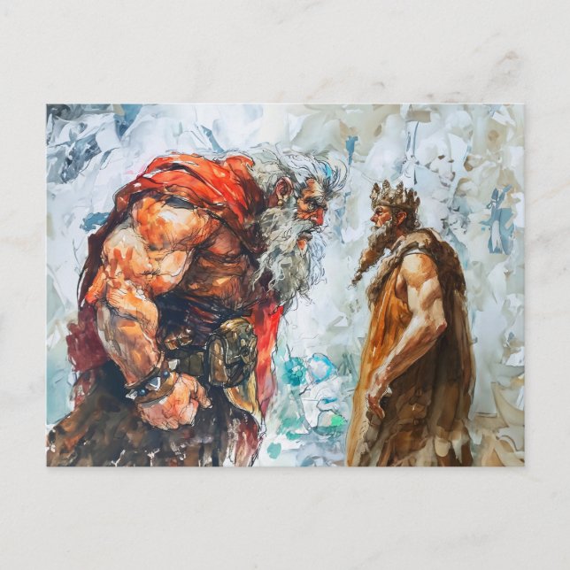 Postal Giant Bodo Seeks Princess Hand – Rosstrappe Waterc (Anverso)