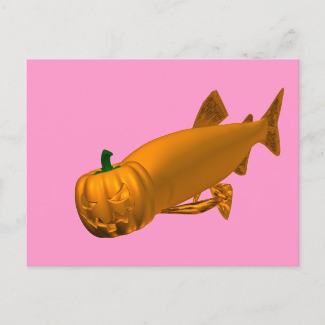 Postal Giant Halloween Trout (Anverso)
