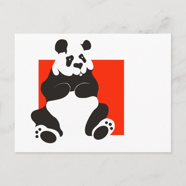 Postal Giant Panda (Anverso)