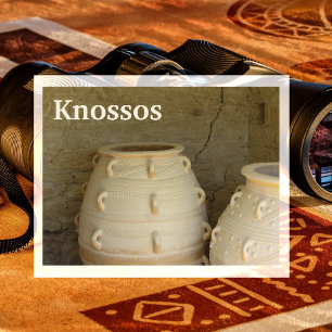 Postal Giant Pithoi, Minoan Palace, Knossos, Creta