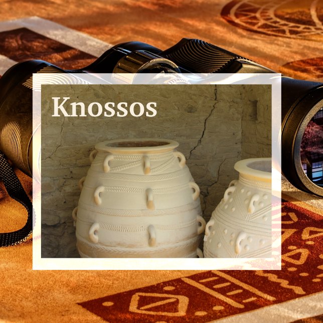 Postal Giant Pithoi, Minoan Palace, Knossos, Creta (Subido por el creador)