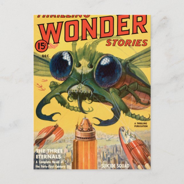 Postal Giant Scary Fly (Anverso)