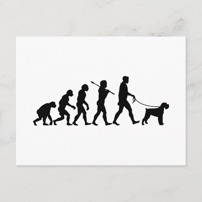 Postal Giant Schnauzer (Anverso)