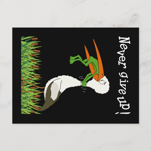 Postal Gib niemals auf ! (Anverso)