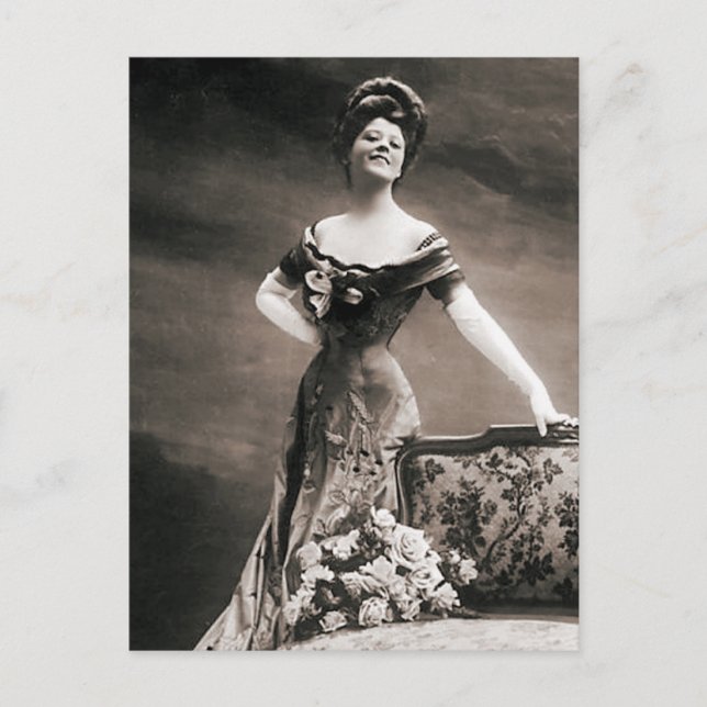 Postal Gibson por fotografía (Anverso)