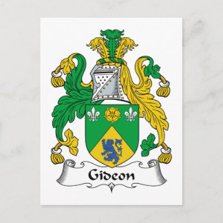 Postal Gideon Family Crest