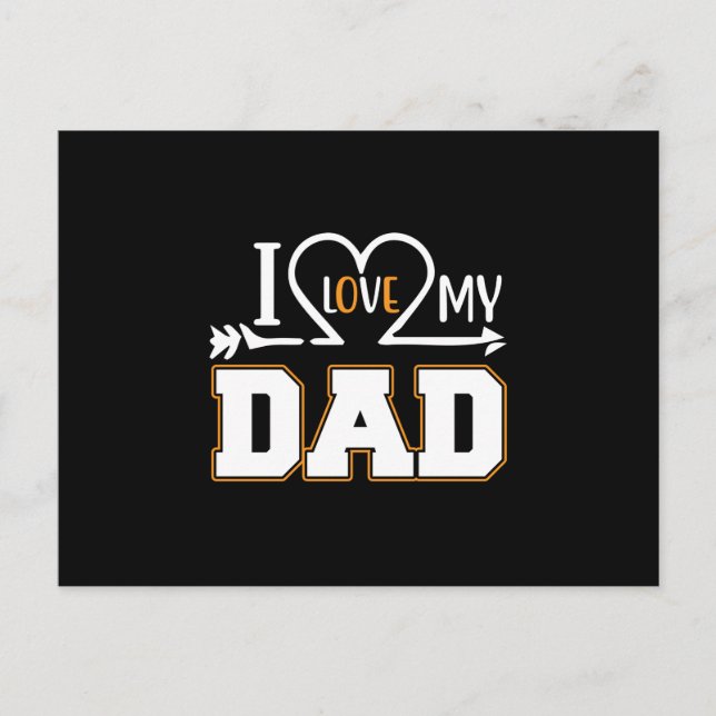 Postal Gifts Dad | I Love My Father (Anverso)