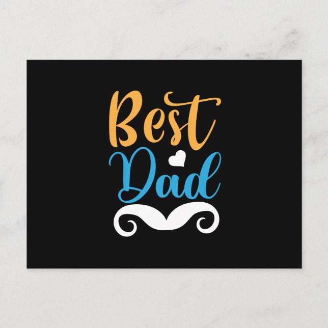 Postal Gifts Father | Best Dad (Anverso)