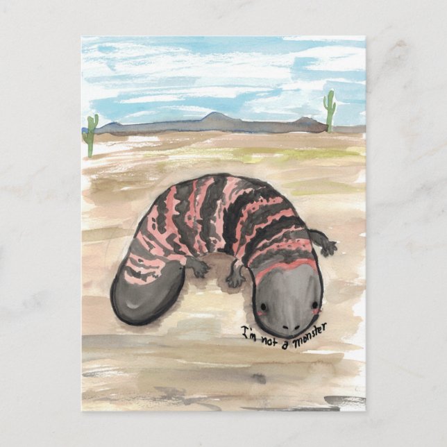 Postal Gila (no soy) Monster (Anverso)
