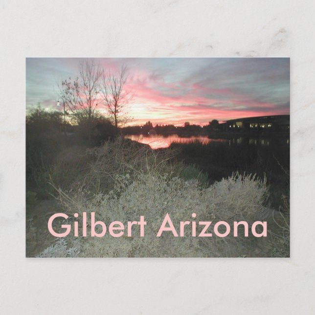 Postal Gilbert Arizona (Anverso)