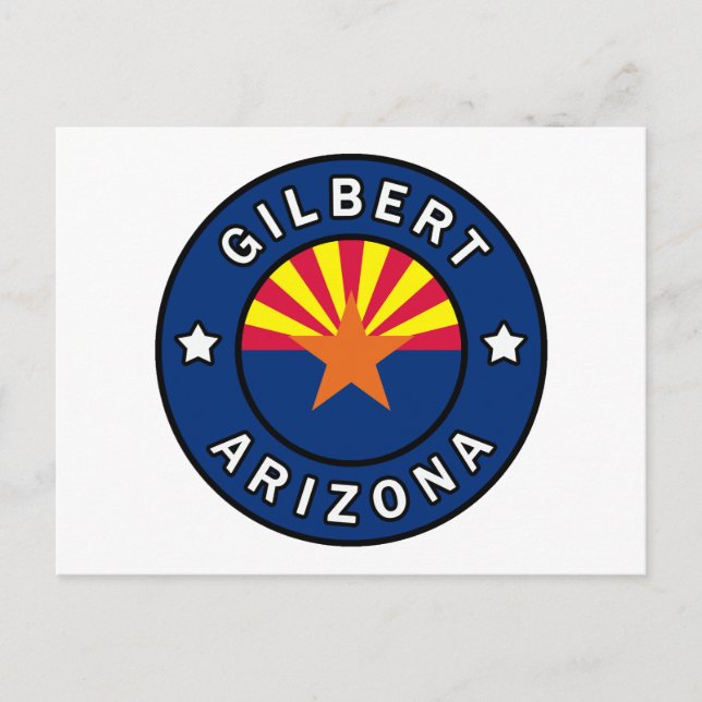 Postal Gilbert Arizona (Anverso)