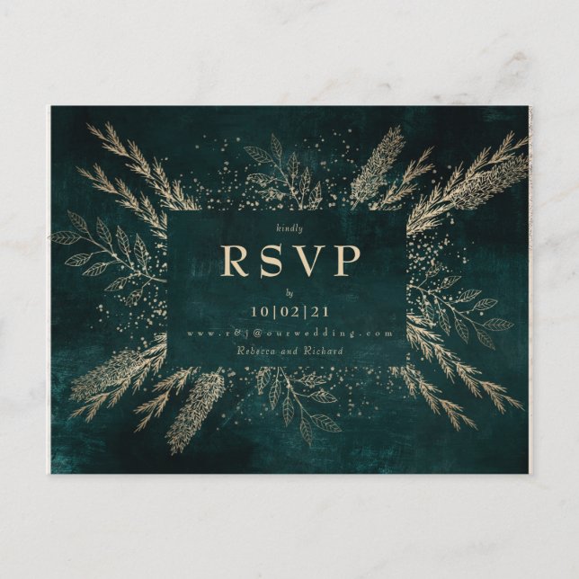 Postal Gilded Meadow (Anverso)