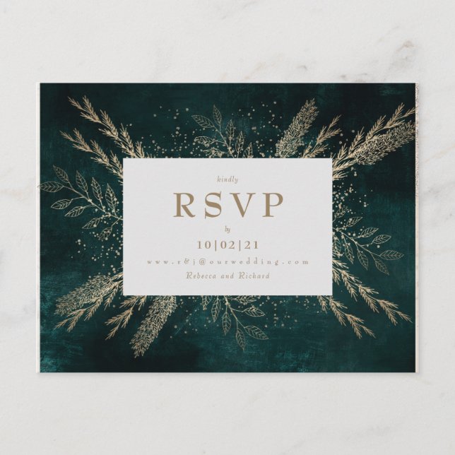 Postal Gilded Meadow (Anverso)