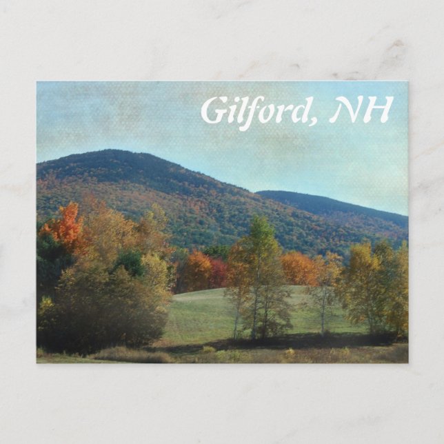 Postal Gilford, NH (Anverso)