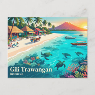 Postal Gili Trawangan Indonesia