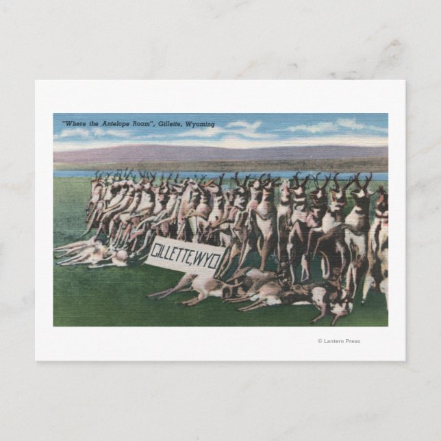 Postal Gillette, ¿por qué? (Anverso)