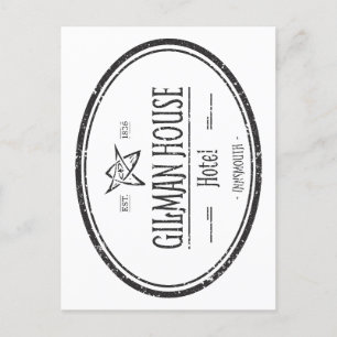 Postal Gilman House Innsmouth Lovecraftian