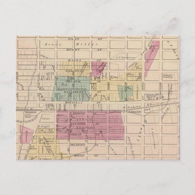 Postal Gilroy, California (Anverso)