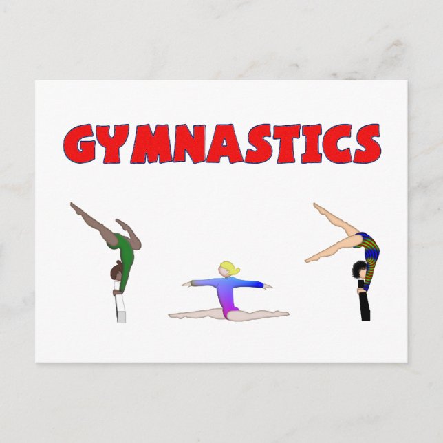 Postal Gimnasia (Anverso)