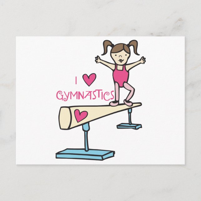 Postal Gimnasia de amor (Anverso)
