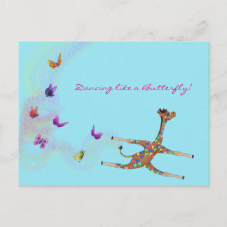 Postal Gimnasia del Arcoíris por The Happy Juul Company