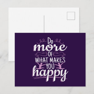 Postal Gimnasia Femenil - Frase Motivacional Feliz