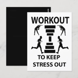 Postal Gimnasio de ejercicios de fitness