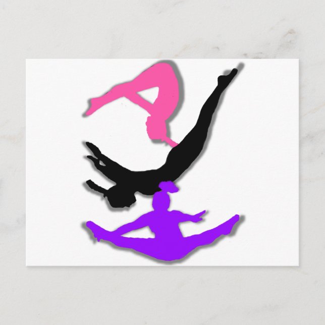 Postal Gimnasio de Trampoline (Anverso)