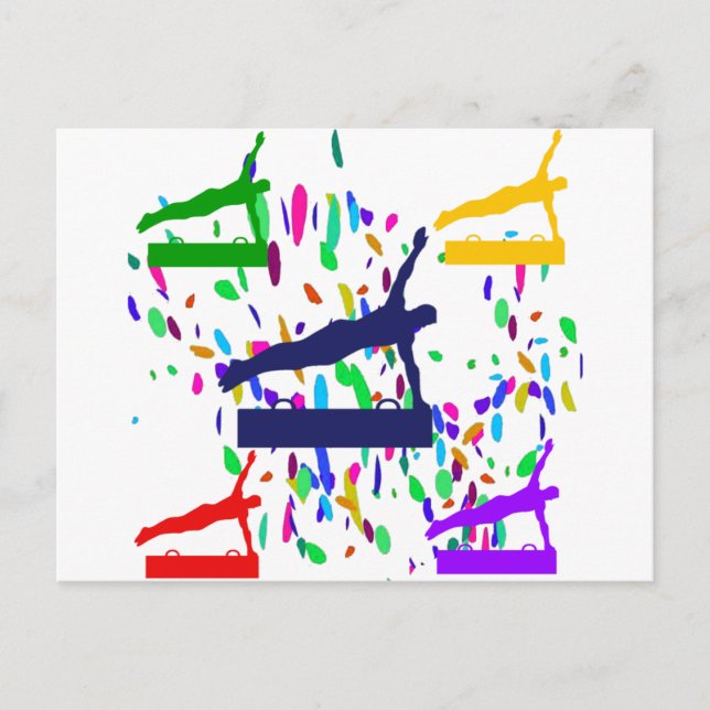 POSTAL GIMNASTICIA (Anverso)
