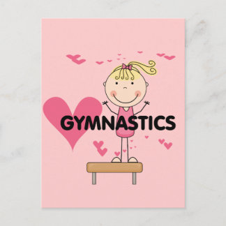 Postal GIMNASTICS - Gimnasia de amor Tshirts y regalos